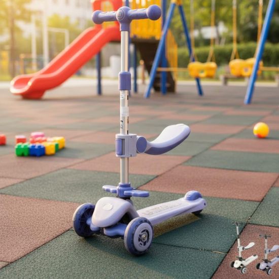 صورة سكوتر مميز للأطفال يتميز بتصميم عصري